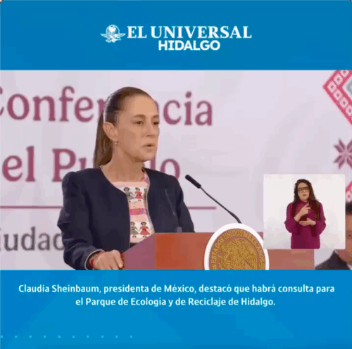 Claudia Sheinbaum informa sobre el PERH