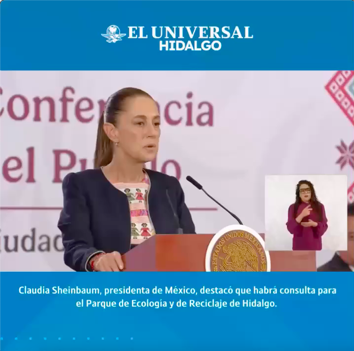 Claudia Sheinbaum informa sobre el PERH