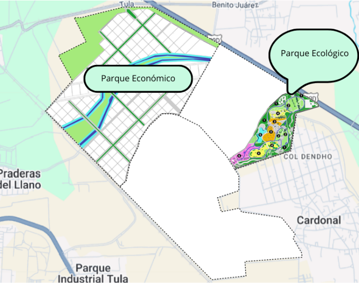 Mapa del parque ecológico(PERH)_propuesta integral